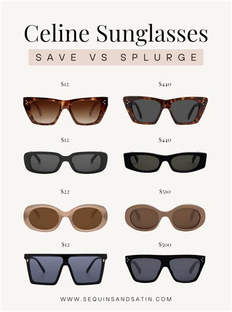 celine look alike sunglasses|5 Best Celine Sunglasses Dupes From Amazon! .